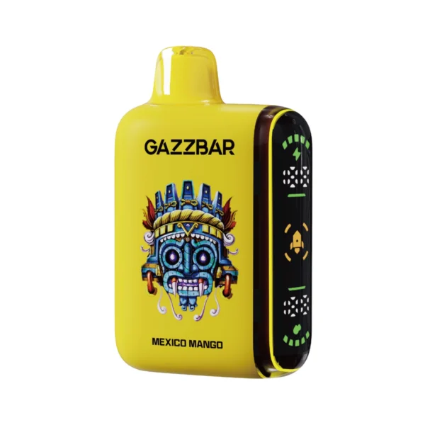 Gazzbar Rocket 20000 Puffs Dual Mesh 2% 5% Светодиодный дисплей Перезаряжаемые одноразовые ручки для электронных сигарет с низким содержанием никотина Купить оптом - HelpVape - 6