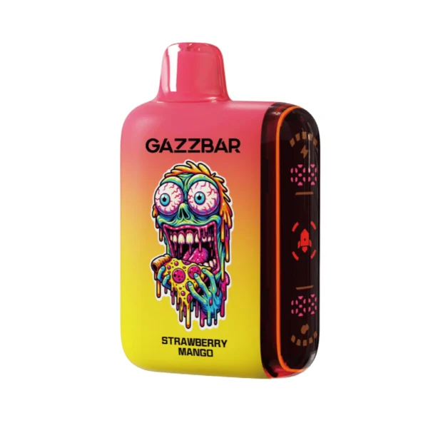 Gazzbar Rocket 20000 Puffs Dual Mesh 2% 5% Светодиодный дисплей Перезаряжаемые одноразовые ручки для электронных сигарет с низким содержанием никотина Купить оптом - HelpVape - 14