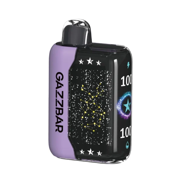 Gazzbar Turbo 30000 Puffs Stars Light с двойной сеткой 5% Светодиодный дисплей с низким содержанием никотина Перезаряжаемая одноразовая ручка для вейпов Купить оптом - HelpVape - 12