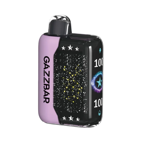 Gazzbar Turbo 30000 Puffs Stars Light с двойной сеткой 5% Светодиодный дисплей с низким содержанием никотина Перезаряжаемая одноразовая ручка для вейпов Купить оптом - HelpVape - 5