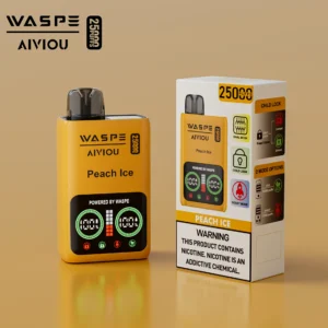 WASPE 25000 PUFFS Dual Mesh Box 0% 2% 5% Low Nicotine LED Display Rechargeable Disposable Vapes Pen Bulk Buy Wholesale - HelpVape - 14