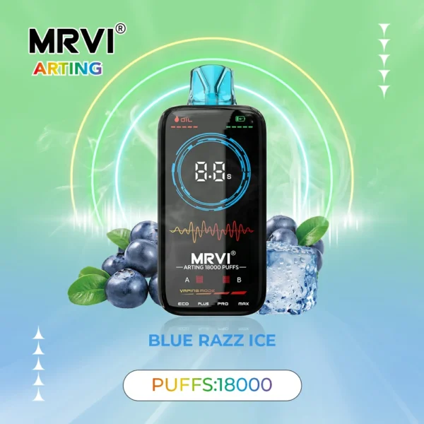 MRVI Arting 18000 Puff-uri Dual Mesh Display Full Screen 2% 5% Nivel scăzut de nicotină Reîncărcabil Vapes Pen vrac Cumpărați cu ridicata - HelpVape - 6