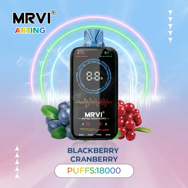 MRVI Arting 18000 Puff-uri Dual Mesh Display Full Screen 2% 5% Nivel scăzut de nicotină Reîncărcabil Vapes Pen vrac Cumpărați cu ridicata - HelpVape - 11