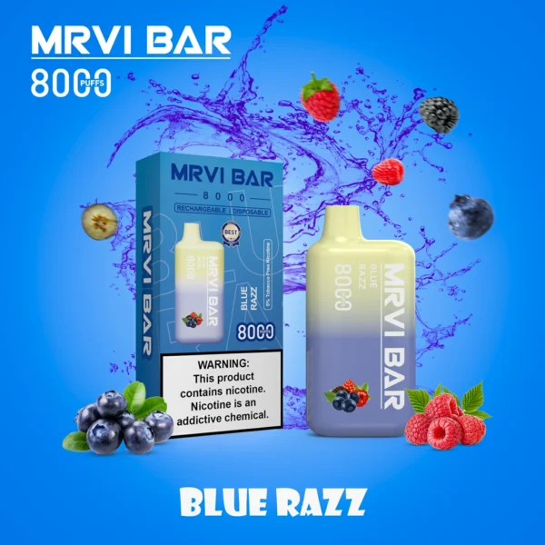 MRVI Bar Mr8000 Puffs 2% 3% 5% Перезаряжаемые одноразовые ручки для электронных сигарет с низким содержанием никотина Купить оптом - HelpVape - 4