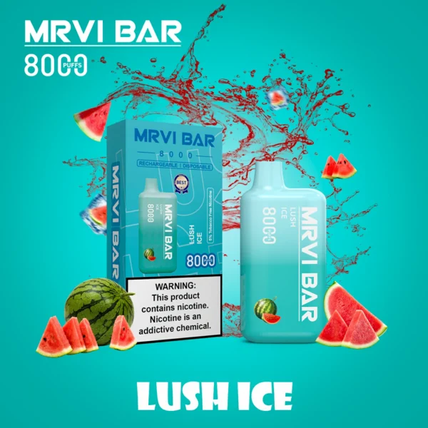 MRVI Bar Mr8000 Puffs 2% 3% 5% Перезаряжаемые одноразовые ручки для вейпов с низким содержанием никотина. Купить оптом - HelpVape - 5