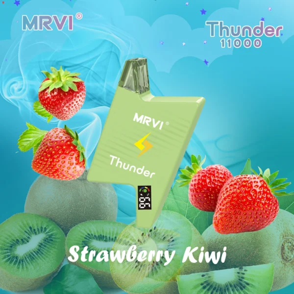 MRVI Thunder 11000 Puffs Цифровой экран 2% 3% 5% Перезаряжаемая одноразовая ручка для электронных сигарет с низким содержанием никотина Купить оптом - HelpVape - 2