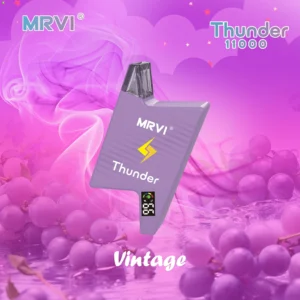 MRVI Thunder 11000 Puffs Tela Digital 2% 3% 5% Baixa Nicotina Recarregável Vapes Descartáveis Pen Bulk Comprar Atacado 15 MRVI Thunder 11000 Puffs Tela Digital 2% 3% 5% Caneta Vapes Descartável Recarregável com Baixa Nicotina em Massa Compre no Atacado - HelpVape - 15