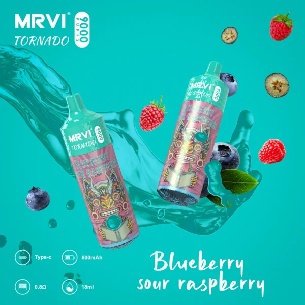 MRVI Tornado 9000 Puffs 2% 3% 5% Penna per vaporizzatori usa e getta ricaricabile a basso contenuto di nicotina all'ingrosso Acquista all'ingrosso - HelpVape - 5