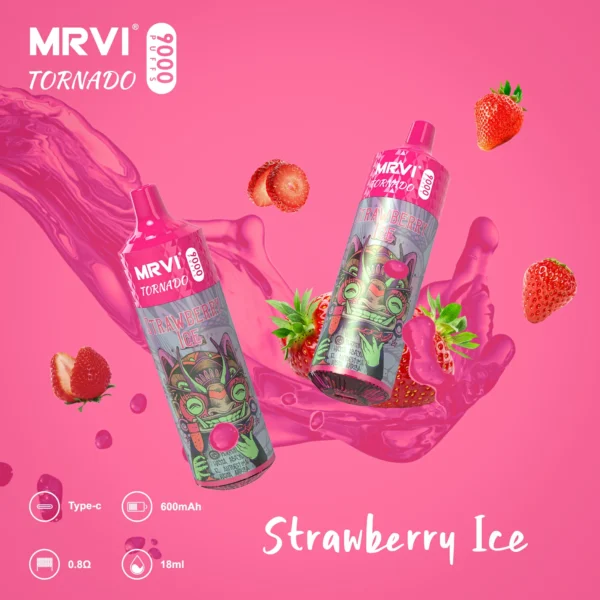 MRVI Tornado 9000 Puffs 2% 3% 5% Penna per vaporizzatori usa e getta ricaricabile a basso contenuto di nicotina all'ingrosso Acquista all'ingrosso - HelpVape - 6