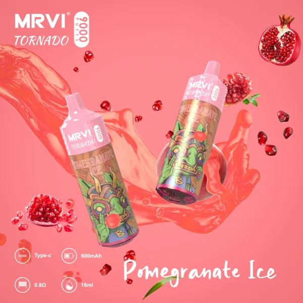 MRVI Tornado 9000 Puffs 2% 3% 5% Penna per vaporizzatori usa e getta ricaricabile a basso contenuto di nicotina all'ingrosso Acquista all'ingrosso - HelpVape - 8