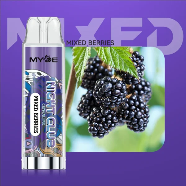 MYDE Night Club 600 Puffs 2% Stylo à vape jetable à faible teneur en nicotine Acheter en gros - HelpVape - 7