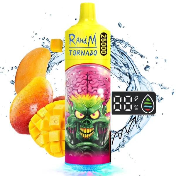 RahdM Tornado 25000 Puffs 2% Vapes desechables recargables con bajo contenido de nicotina Compra a granel al por mayor - HelpVape - 15