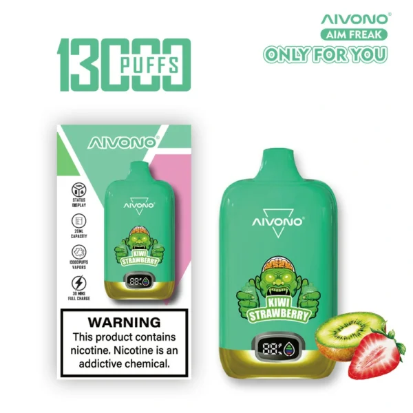 AIVONO AIM FREAK 13000 Puffs Schermo digitale 0% 2% 3% 5% Penna per vaporizzatori usa e getta ricaricabile a basso contenuto di nicotina all'ingrosso Acquista all'ingrosso - HelpVape - 3