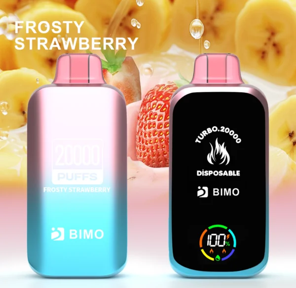 BIMO Turbo 20000 Puffs Tela Cheia 0% 2% 5% Caneta Vapes Descartáveis ​​Recarregáveis ​​com Baixa Nicotina em Massa Compre no Atacado - HelpVape - 9