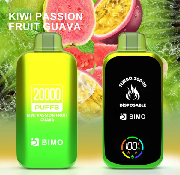 BIMO Turbo 20000 Puffs Tela Cheia 0% 2% 5% Caneta Vapes Descartáveis ​​Recarregáveis ​​com Baixa Nicotina em Massa Compre no Atacado - HelpVape - 6