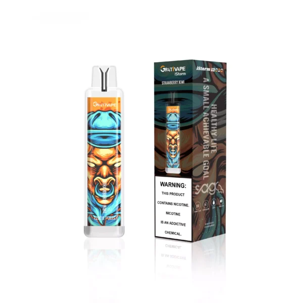 Grativape iStorm 12000 Puffs 0% 2% 3% 5% Перезаряжаемые одноразовые ручки для электронных сигарет с низким содержанием никотина, оптовая покупка оптом - HelpVape - 4