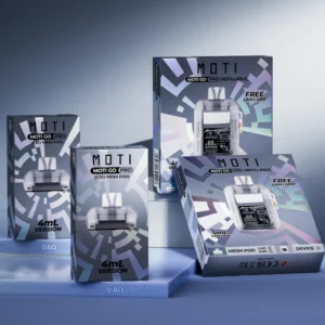 MOTI Go Pro Pod 12000 Puffs 2% 5% Vape Pod com baixo teor de nicotina Comprar no atacado