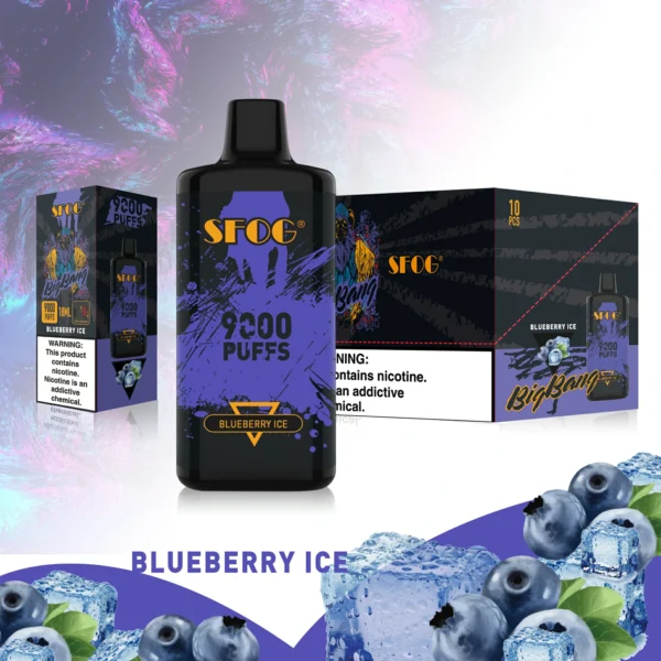 SFOG BIG BANG 9000 Rookwolken 0% 2% 3% 5% Oplaadbare wegwerpvapes-pen met laag nicotinegehalte in bulk Koop groothandel - HelpVape - 8