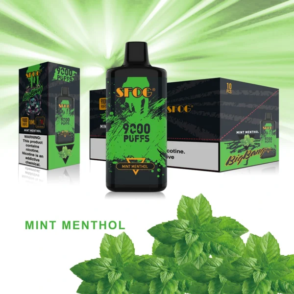 SFOG BIG BANG 9000 Rookwolken 0% 2% 3% 5% Oplaadbare wegwerpvapes-pen met laag nicotinegehalte in bulk Koop groothandel - HelpVape - 2