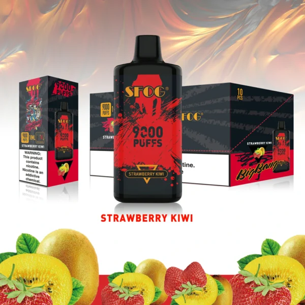 SFOG BIG BANG 9000 Rookwolken 0% 2% 3% 5% Oplaadbare wegwerpvapes-pen met laag nicotinegehalte in bulk Koop groothandel - HelpVape - 13