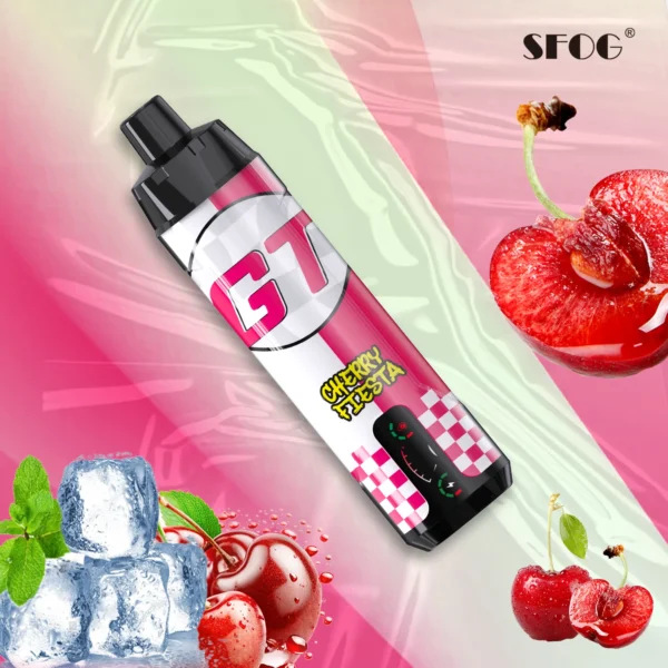 SFOG GT BAR 15000 Puffs SHISHA Smart Display 0.5% Baixa Nicotina Recarregável Vapes Descartáveis ​​Pen Bulk Comprar Atacado - HelpVape - 8