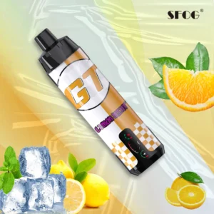 SFOG GT BAR 15000 Puffar SHISHA Smart Display 0.5% Låg Nikotin Uppladdningsbar Disponibla Vapes Penna Bulk Köp Partihandel 20 SFOG GT BAR 15000 Puffar SHISHA Smart Display 0.5% Låg Nikotin Uppladdningsbara Disponibla Vapes Penna Bulk Köp Partihandel - HelpVape - 20