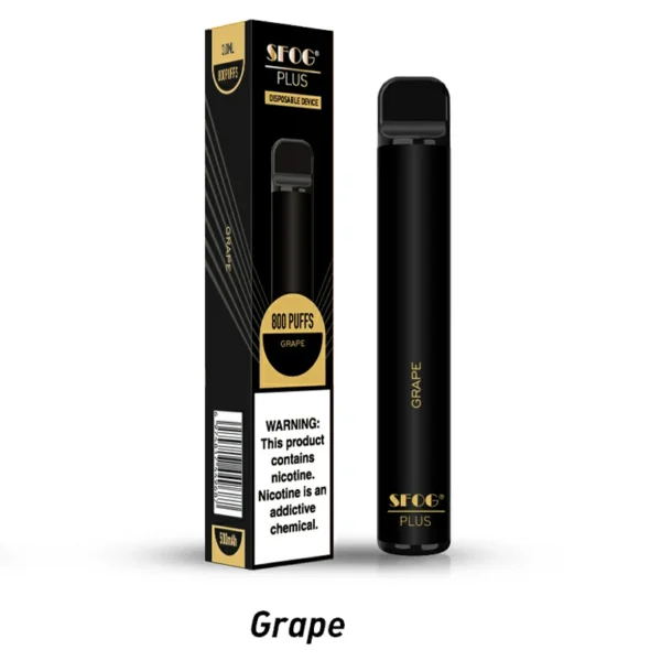 SFOG PLUS 800 Rookwolken 2% 3% 5% Oplaadbare wegwerpvapes-pen met laag nicotinegehalte Bulk kopen groothandel - HelpVape - 7