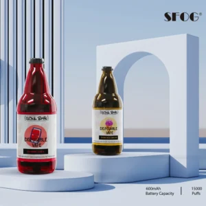 SFOG SOUL BAR 15000 Puffs RGB 5% Baixa Nicotina Recarregável Vapes Canetas Descartáveis Comprar Em Massa