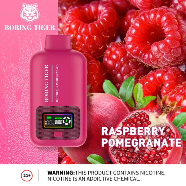 VASY Boring Tiger 25000 Puffs Ecran digital 4 Mesh Coil 50mg Nivel scăzut de nicotină Reîncărcabil Vapes Pen vrac Cumpărați cu ridicata - HelpVape - 16